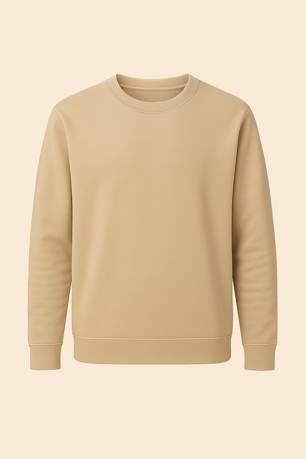 Premium Heavy Sweatshirt – Baumwolle & Polyester, Rundhals, Regular Fit, 60°C waschbar, S–5XL