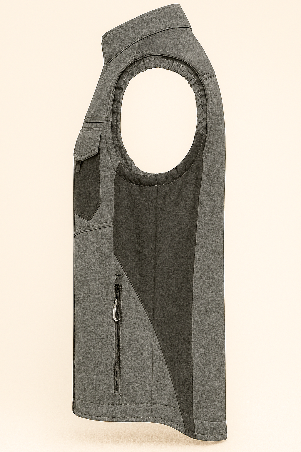 Premium Herren Softshell Weste Arbeitskleidung – Wasserabweisend, Winddicht, Atmungsaktiv