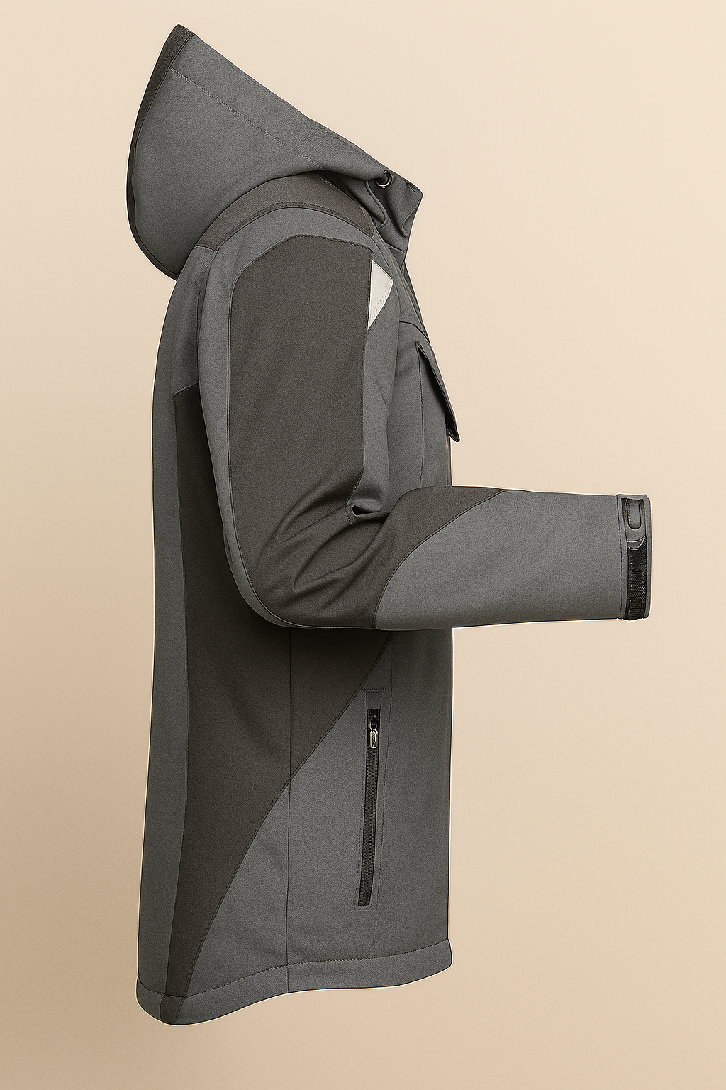 Premium Herren Softshell Jacke Arbeitskleidung – Wasserabweisend, Winddicht, Atmungsaktiv, Warmfutter