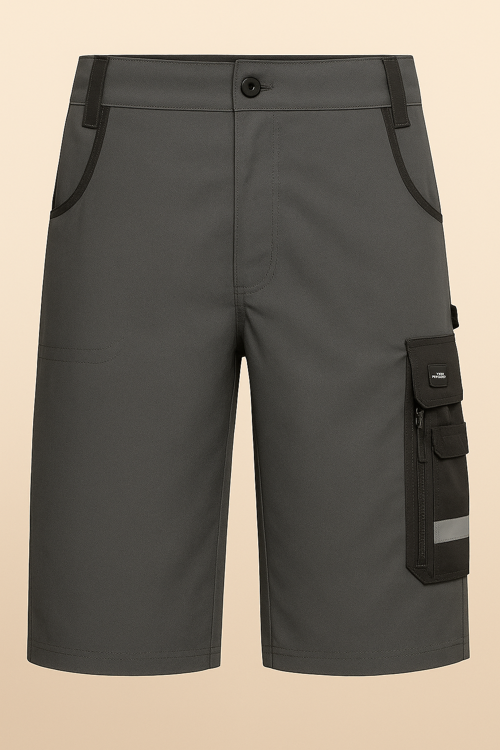 Premium Herren Bermudas Hose Arbeitskleidung verstärkt, Viele Taschen