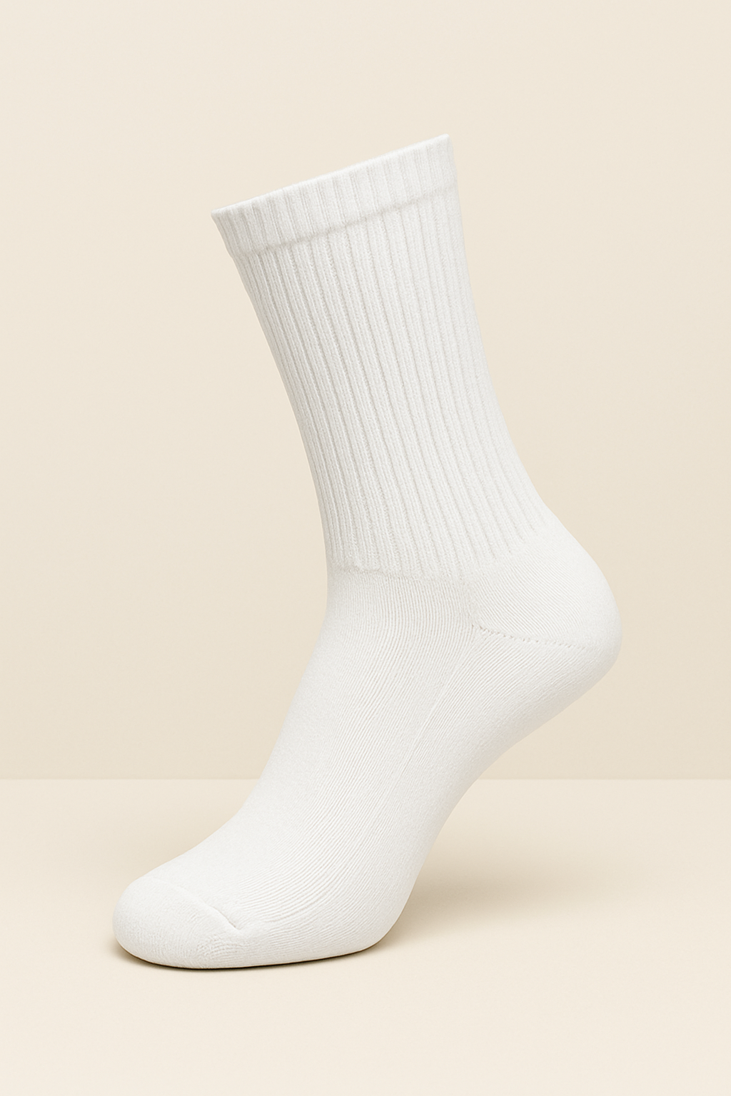 Premium Socken Crew Hohe Sportsocken aus Baumwollmix Unisex