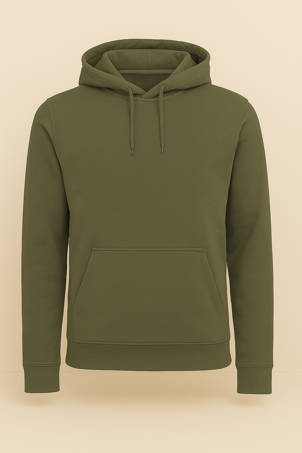Premium Heavy Hoody Herren – Langer Hoodie, Innen angeraut & Kängurutasche