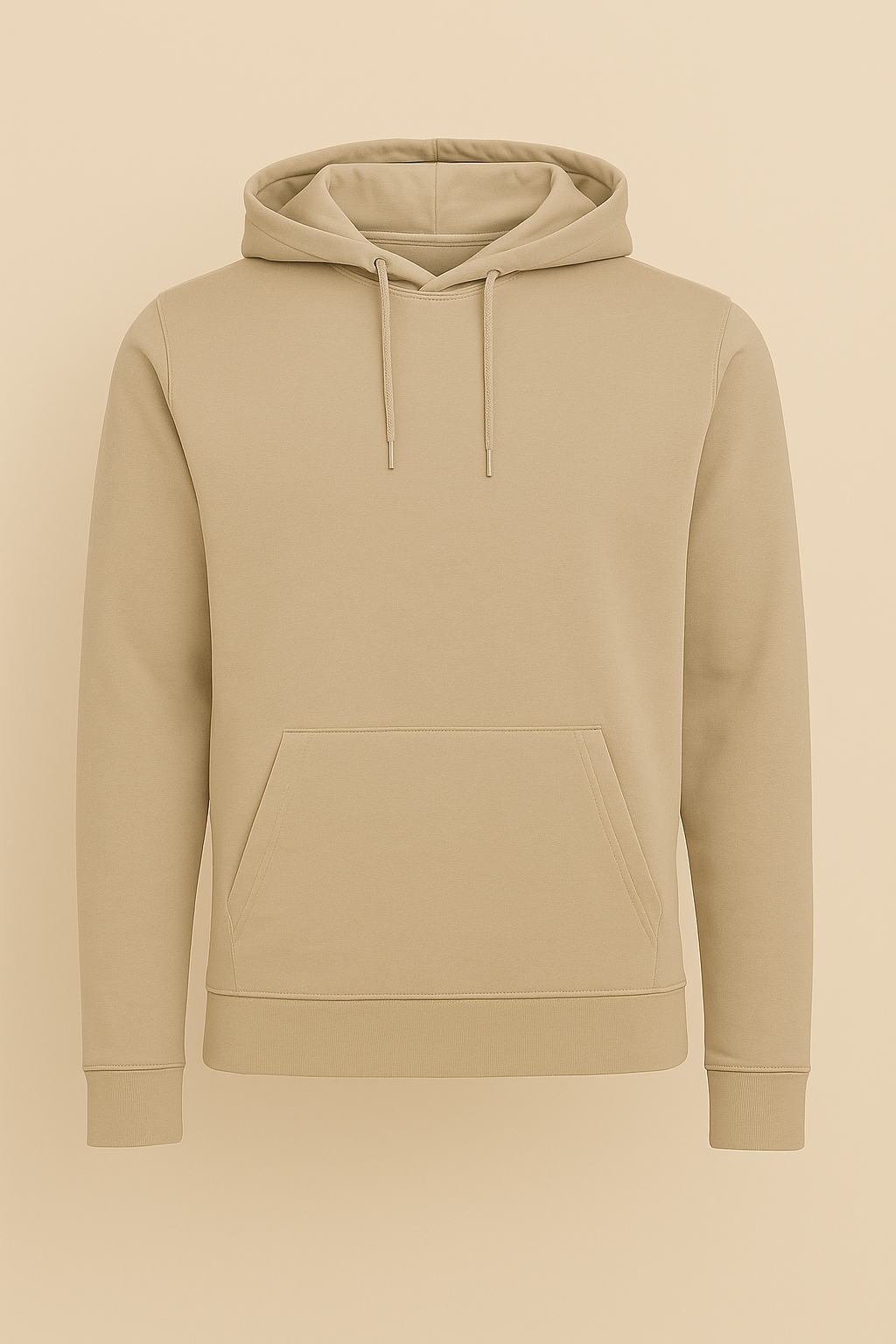Premium Heavy Hoody Herren – Langer Hoodie, Innen angeraut & Kängurutasche