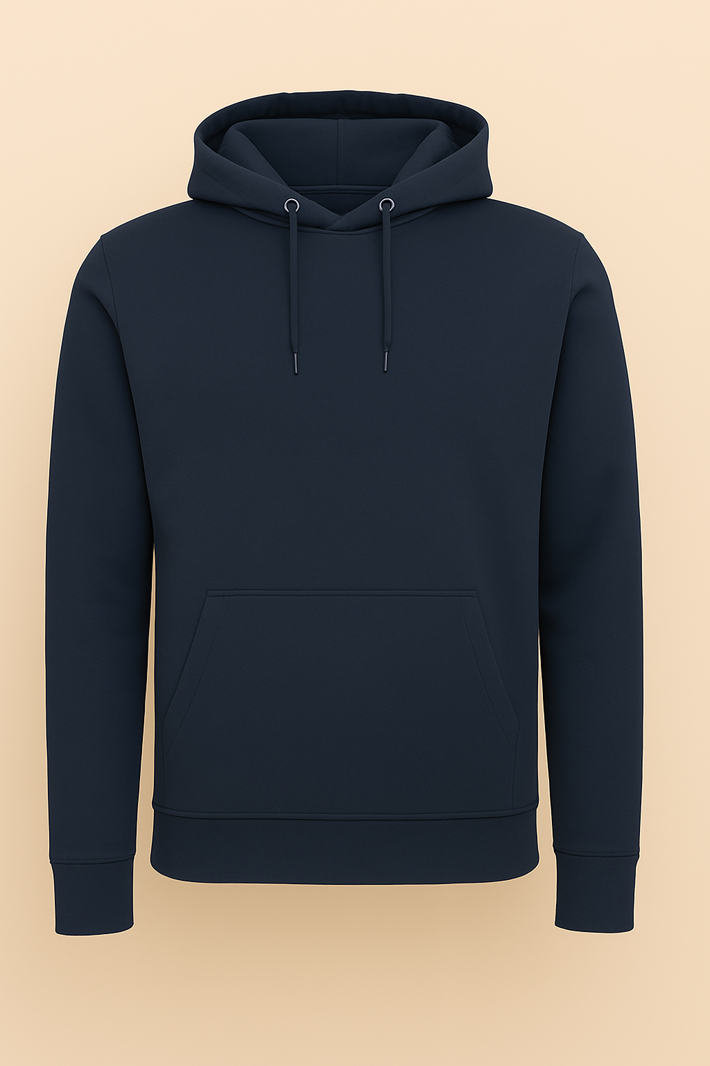 Premium Heavy Hoody Herren – Langer Hoodie, Innen angeraut & Kängurutasche