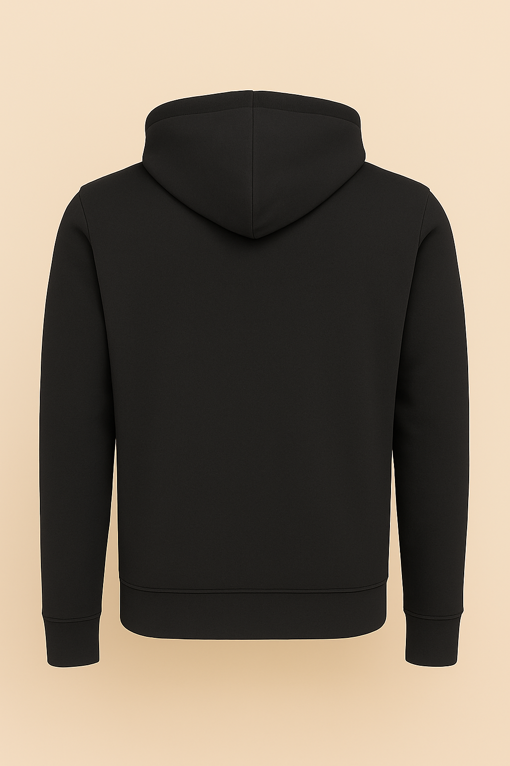 Premium Heavy Hoody Herren – Langer Hoodie, Innen angeraut & Kängurutasche