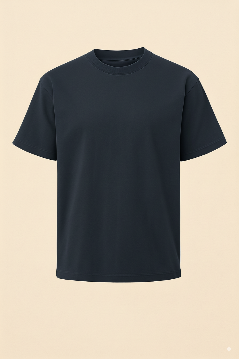 Premium Heavy Oversize T-Shirt, Weit Geschnitten, Baumwolle