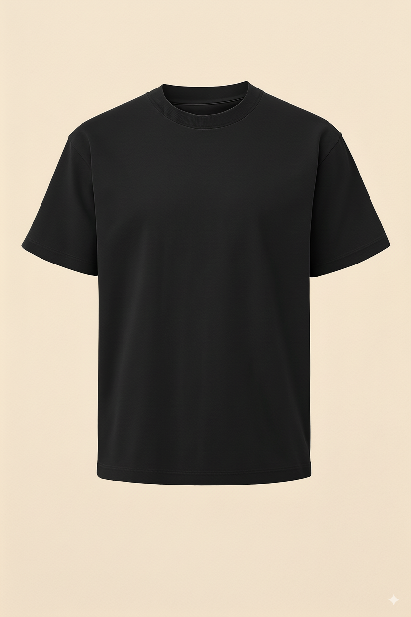 Premium Heavy Oversize T-Shirt, Weit Geschnitten, Baumwolle