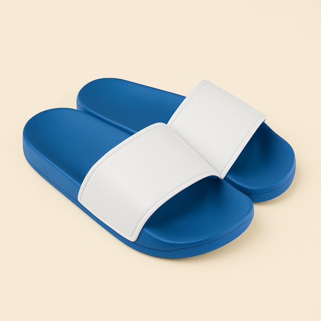 Bitcoin Premium Badelatschen Unisex - Bequeme Slides für Freizeit, Sport & Streetwear
