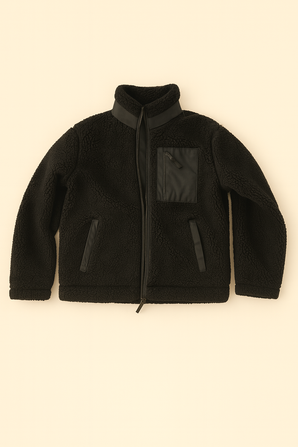 Premium Sherpajacke - Nachhaltig aus Recyclingmaterial , Unisex