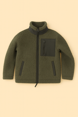 Premium Sherpajacke - Nachhaltig aus Recyclingmaterial , Unisex